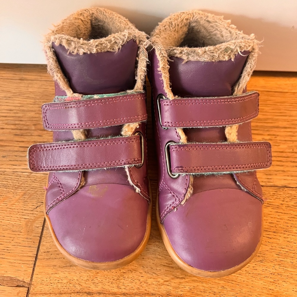 Ten Little Furry High Top Sneakers. Kid size 11.5